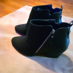 Just Fab Womens suede/ leather dress boots